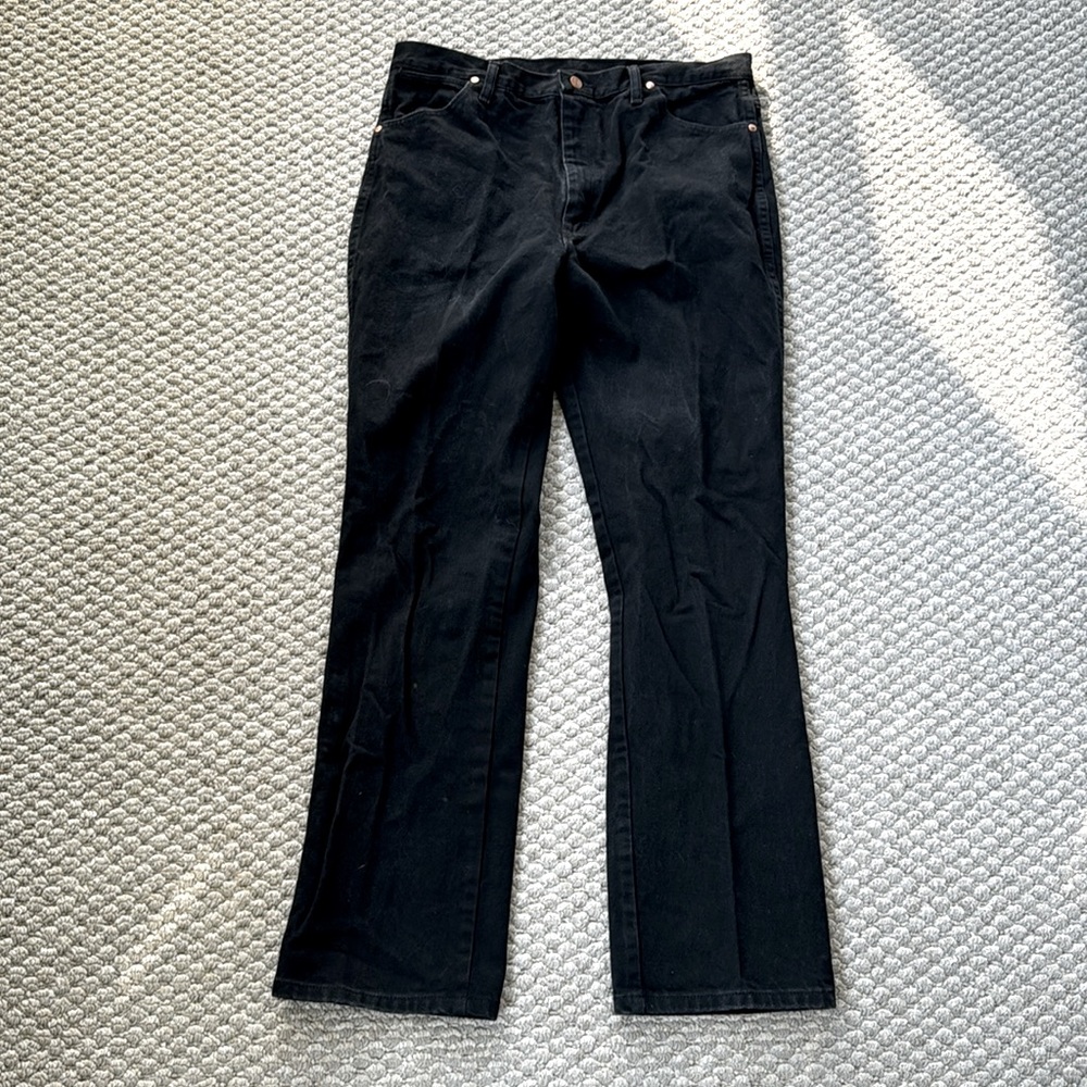 Men’s Wrangler black jeans 36x34